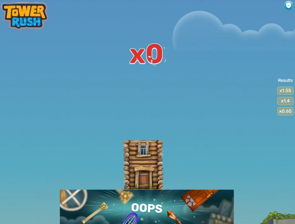 Tower Rush – Verlustmultiplikator