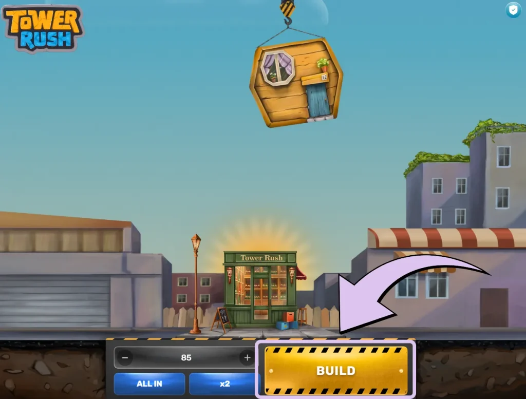 Tower Rush – Beginn der Runde