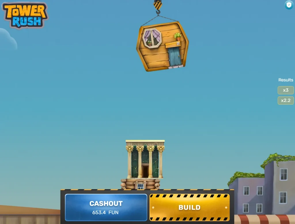 Tower Rush Aktivierung des Temple-Floor-Bonus