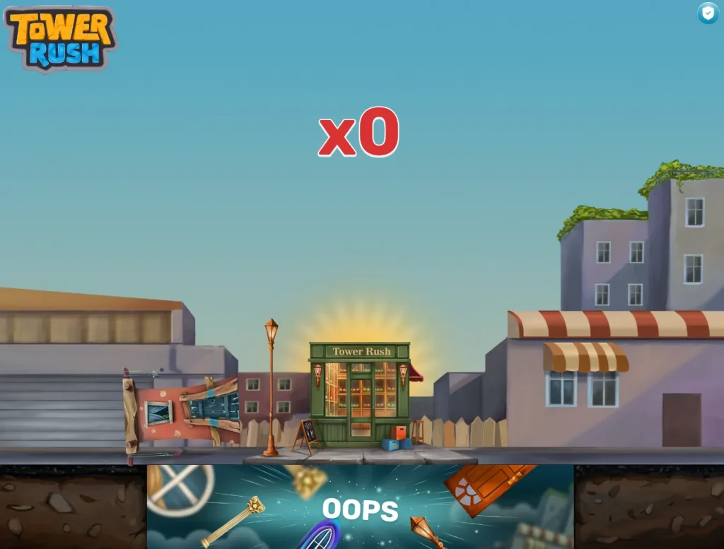 Tower Rush Verlust der Runde